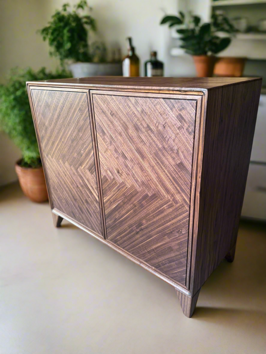 The Acadia / Mid Century Modern Bar Cabinet