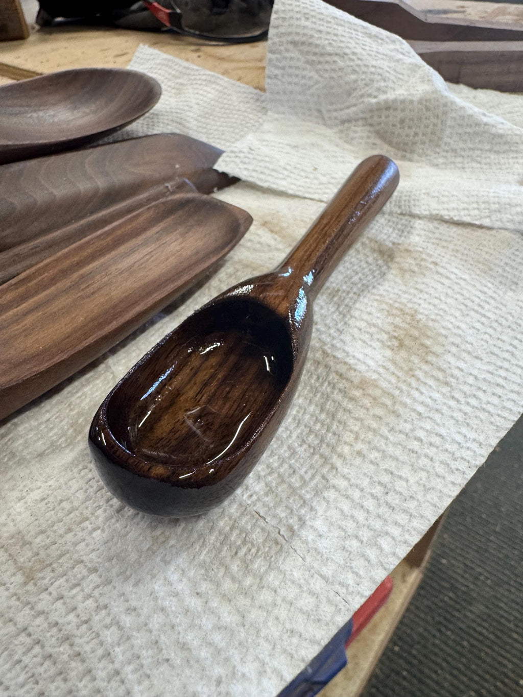 Walnut Coffee Scoop