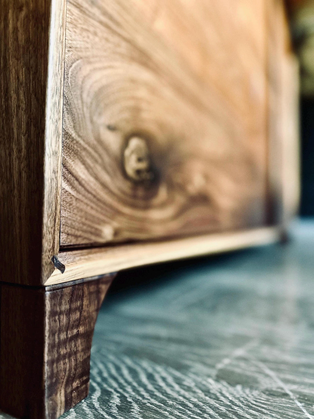 The Alpine Bar Cabinet - Luxury Walnut Liquor Cabinet