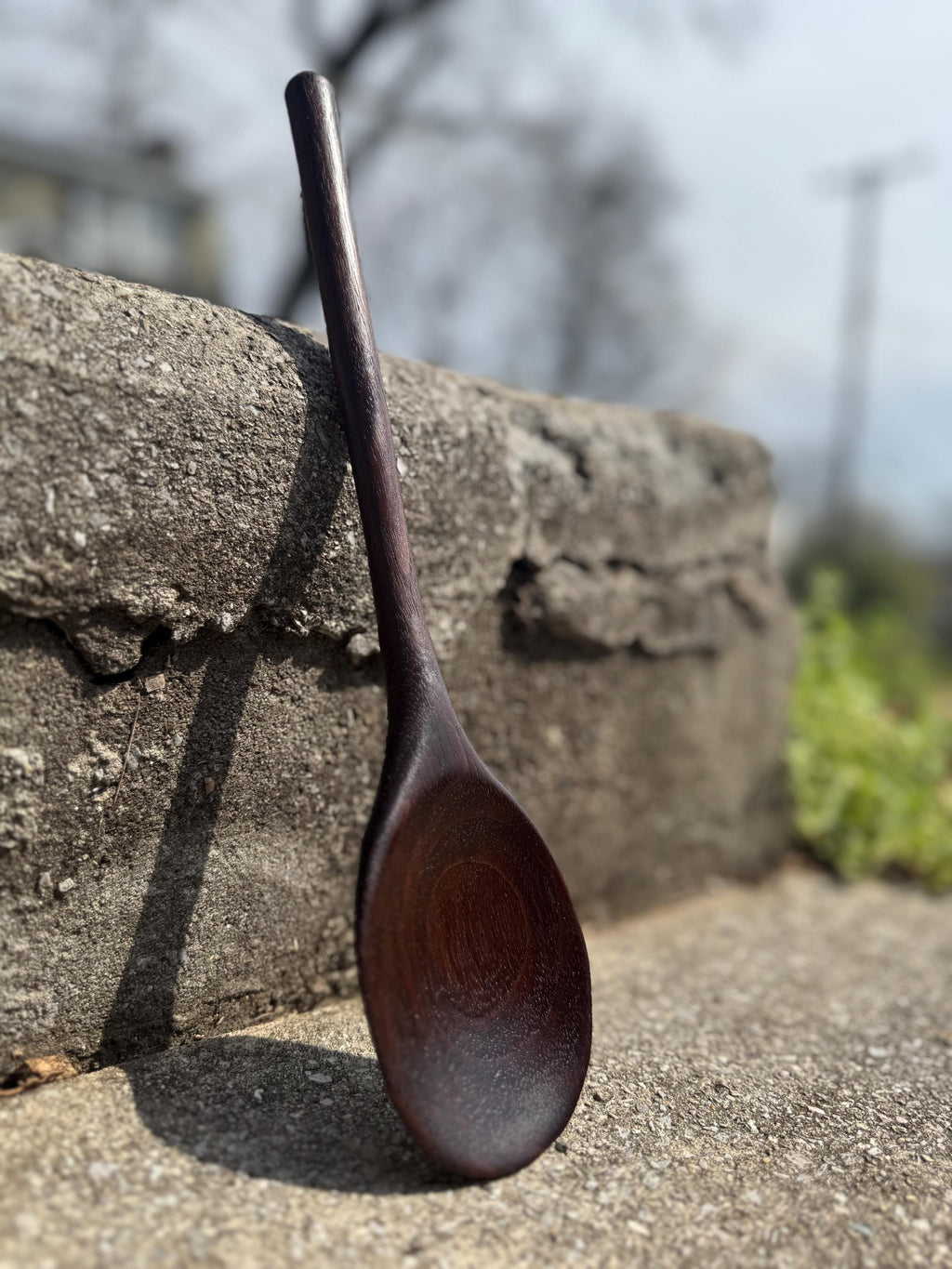 5 Piece Walnut Cooking Utensils