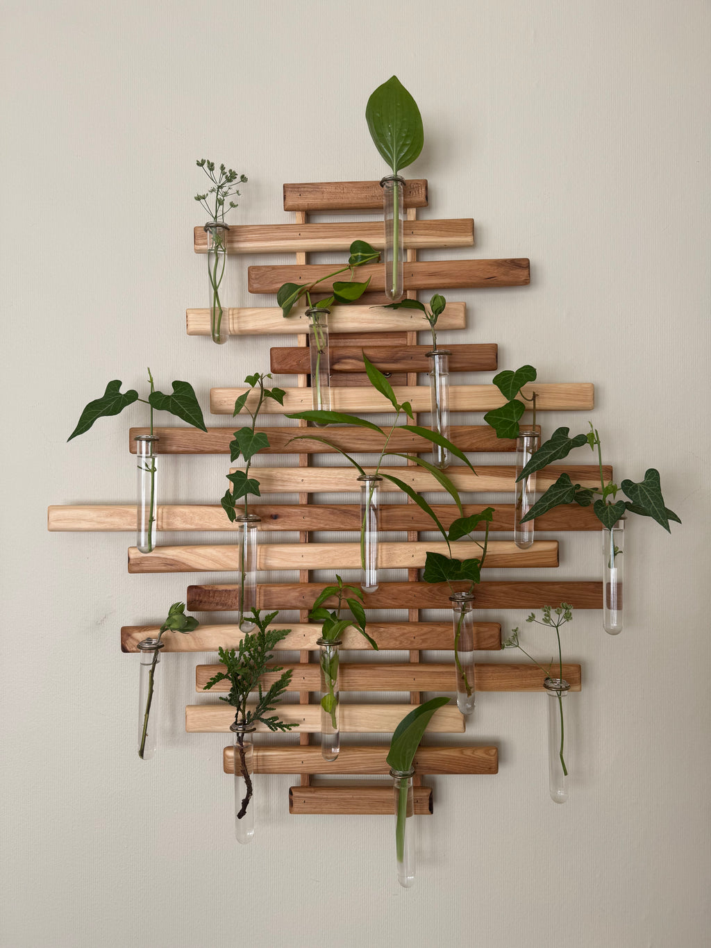 Plant Propagation Station Wall Art - Handmade Boho Decor