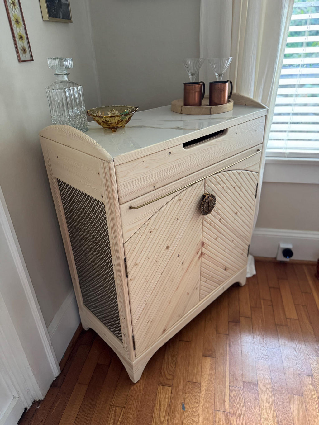 The Moab / Boho Chic Bar Cabinet