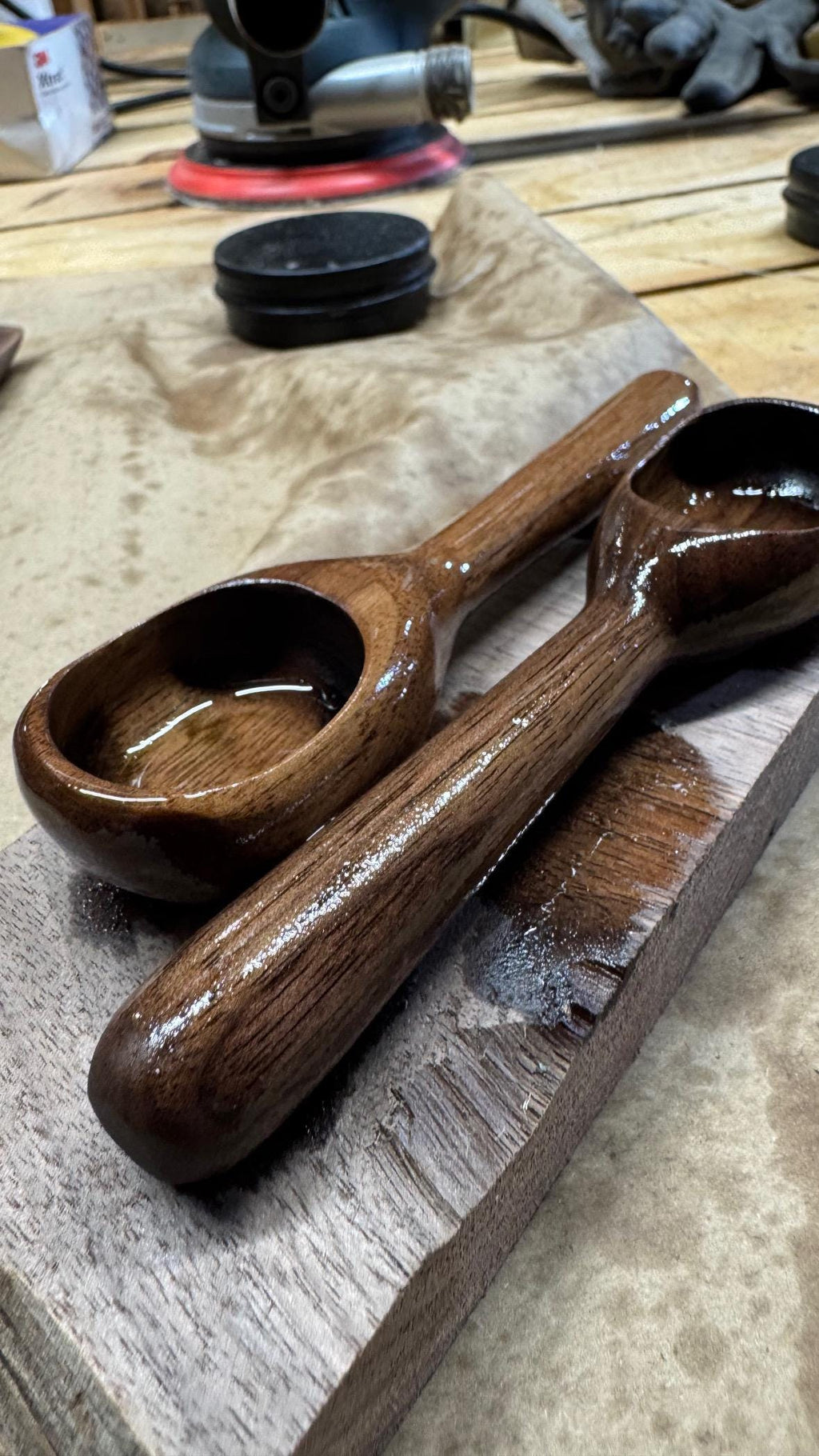 Walnut Coffee Scoop