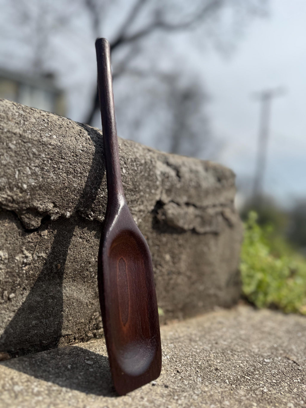 5 Piece Walnut Cooking Utensils