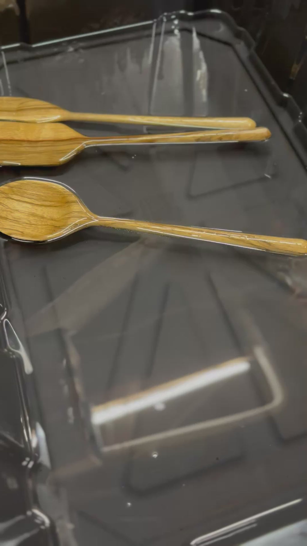 7 Piece Black Limba Cooking Utensils